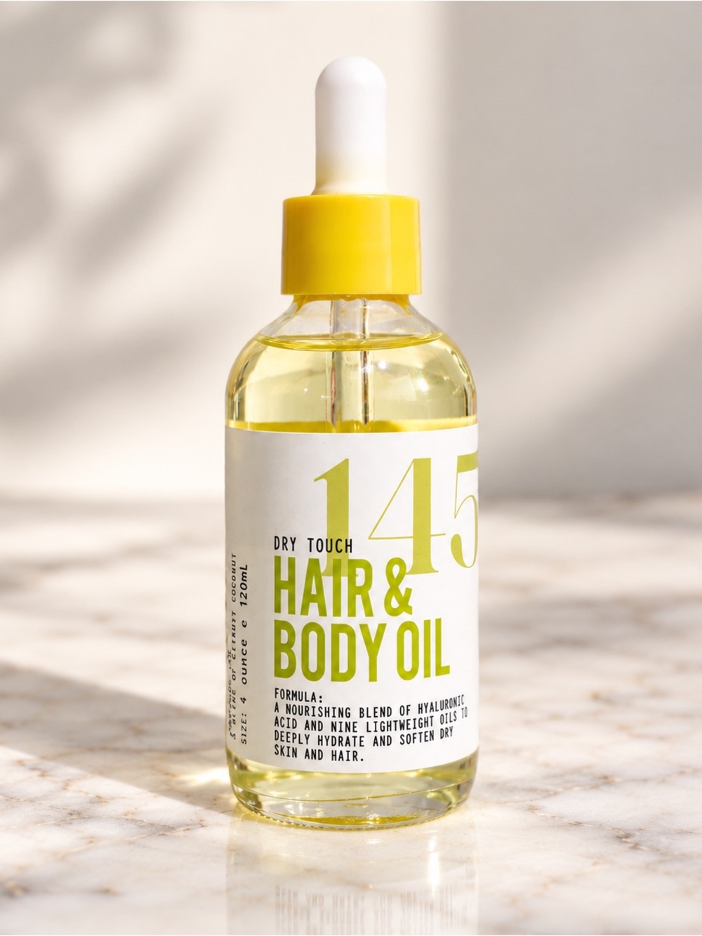 MIIM.MIIC No. 145 Citrusy Coconut Dry Touch Hair & Body Oil – 120 mL